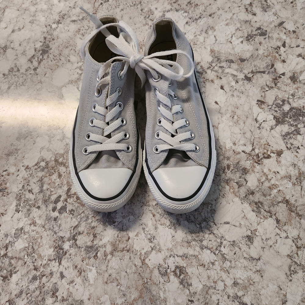 Classic Gray Canvas Sneakers